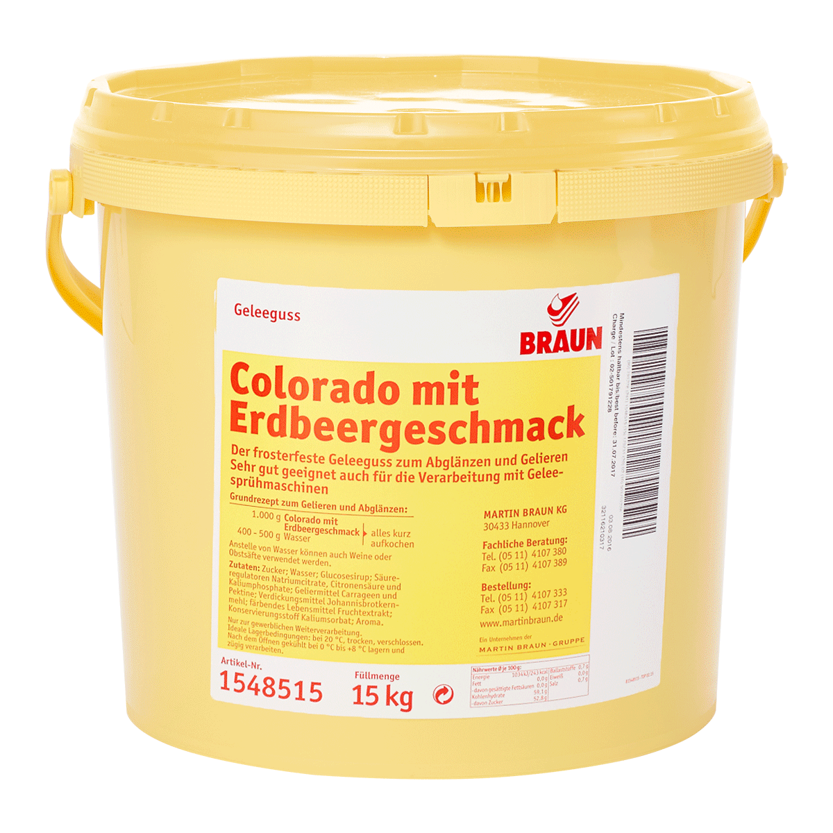 Colorado mit Erdbeergeschmack