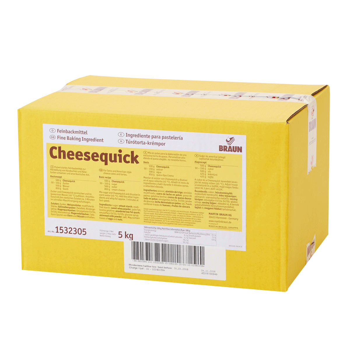 Cheesequick RSPO SG