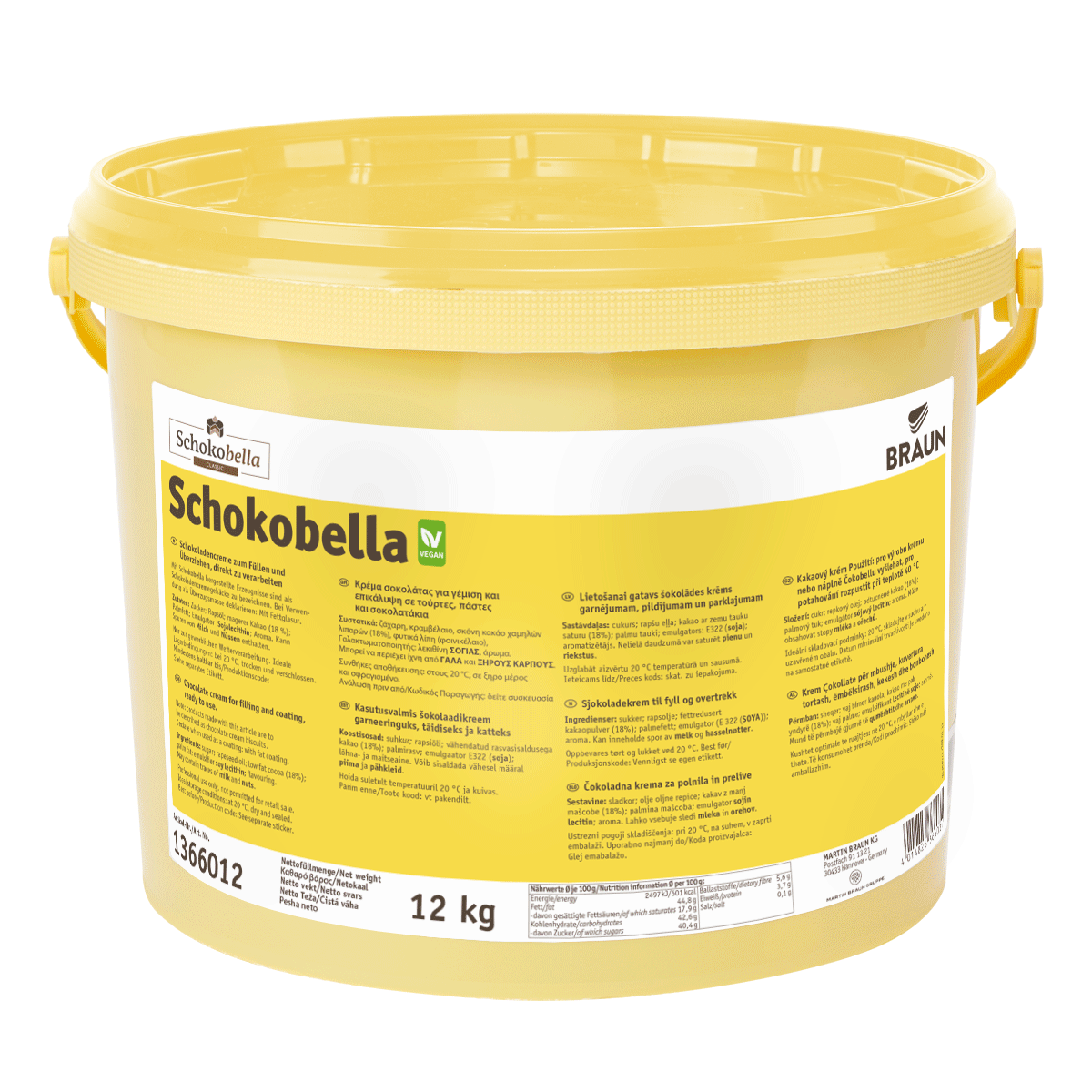 Schokobella RSPO SG RA MB cocoa