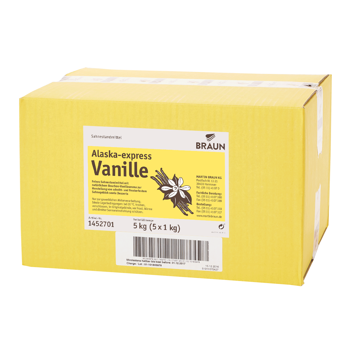 Alaska-express Vanille