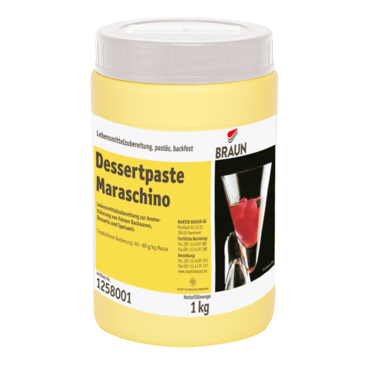 Dessertpaste Maraschino