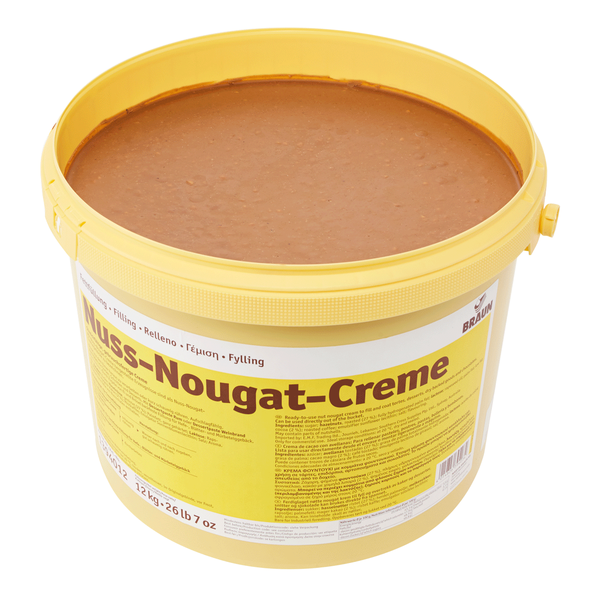 Nuss-Nougat-Creme