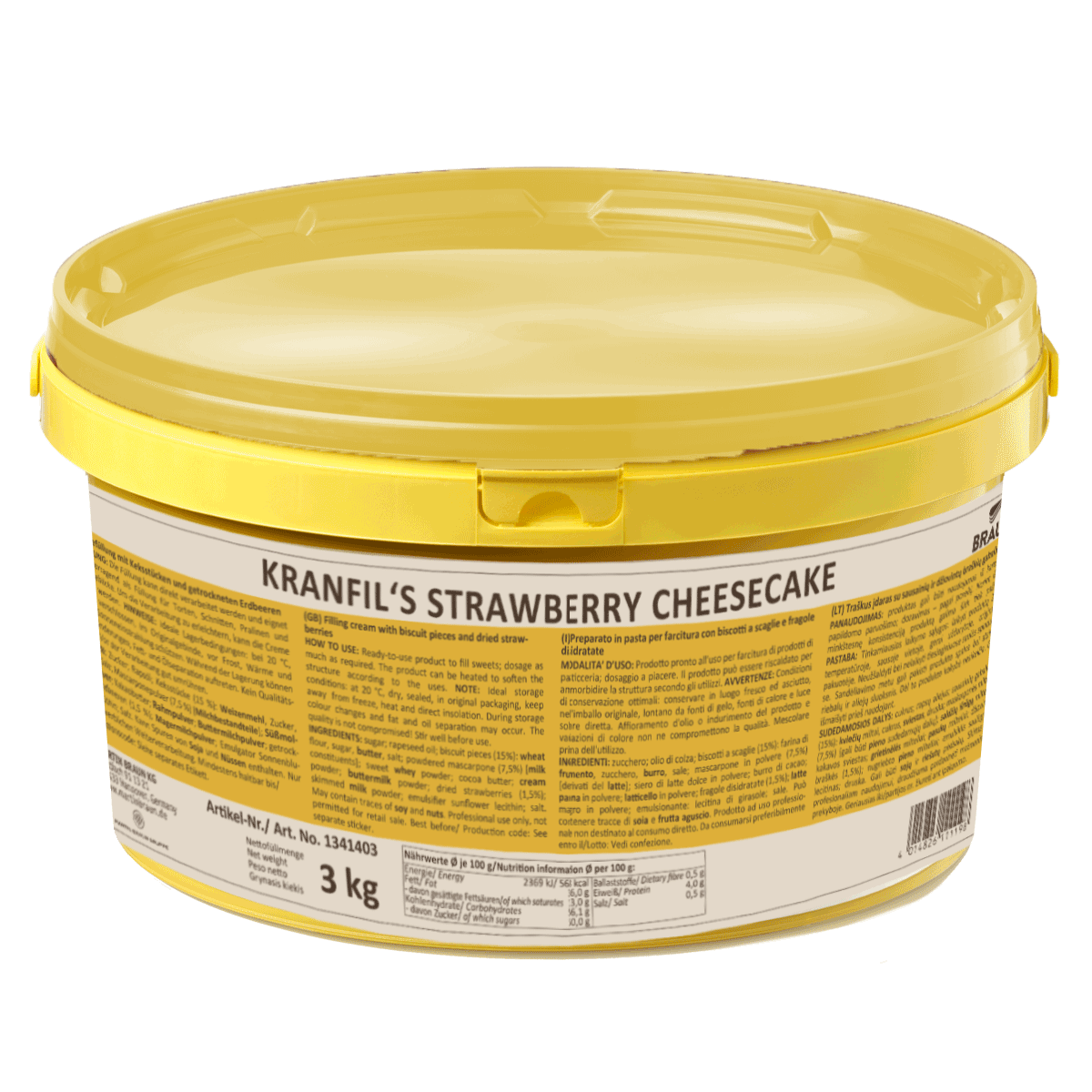 Kranfil's Strawberry Cheesecake