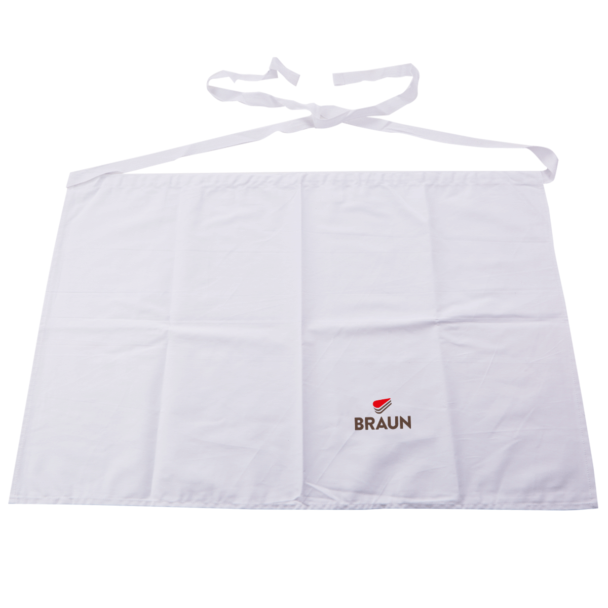 Stoffschürze mit Logo