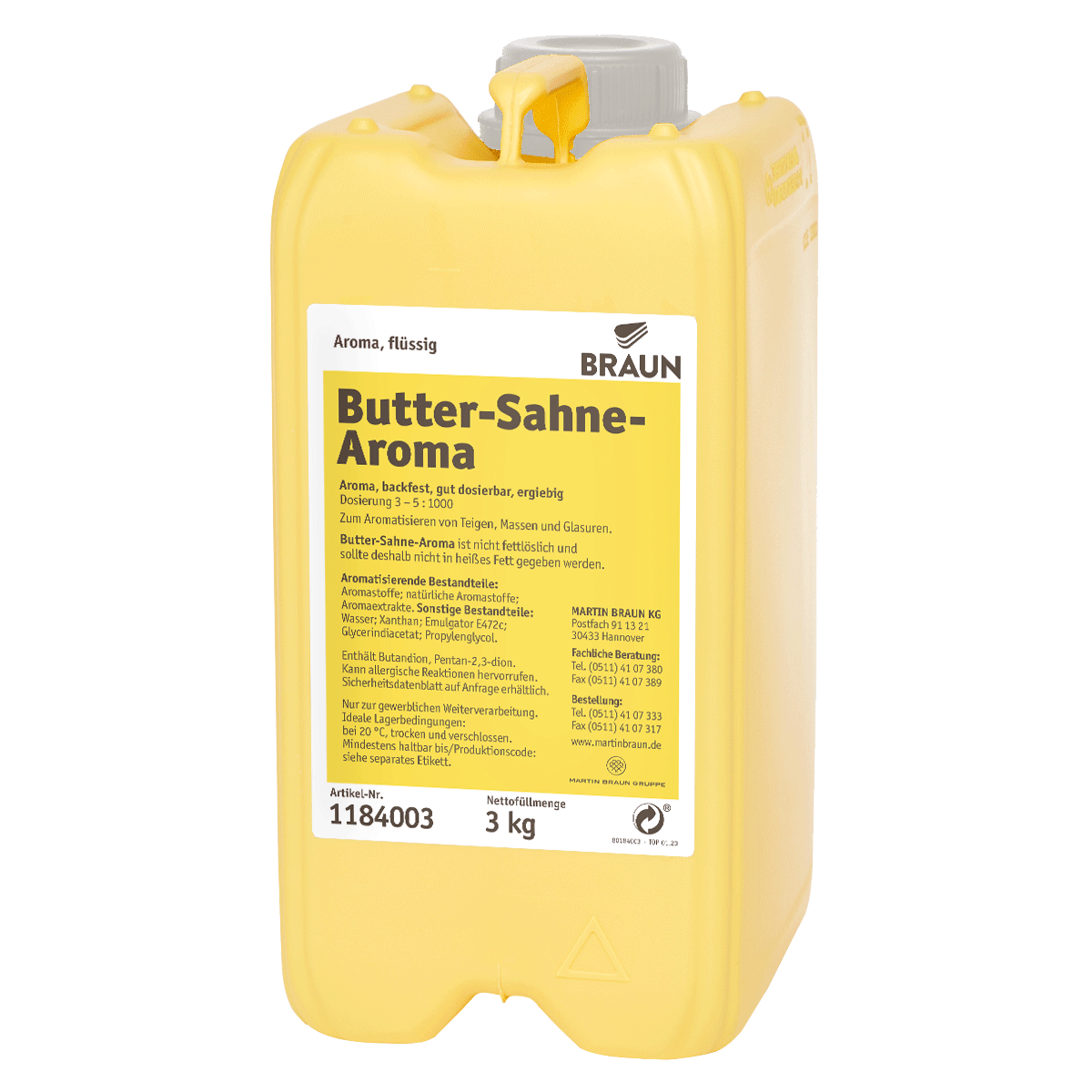 Butter-Sahne-Aroma 3,0