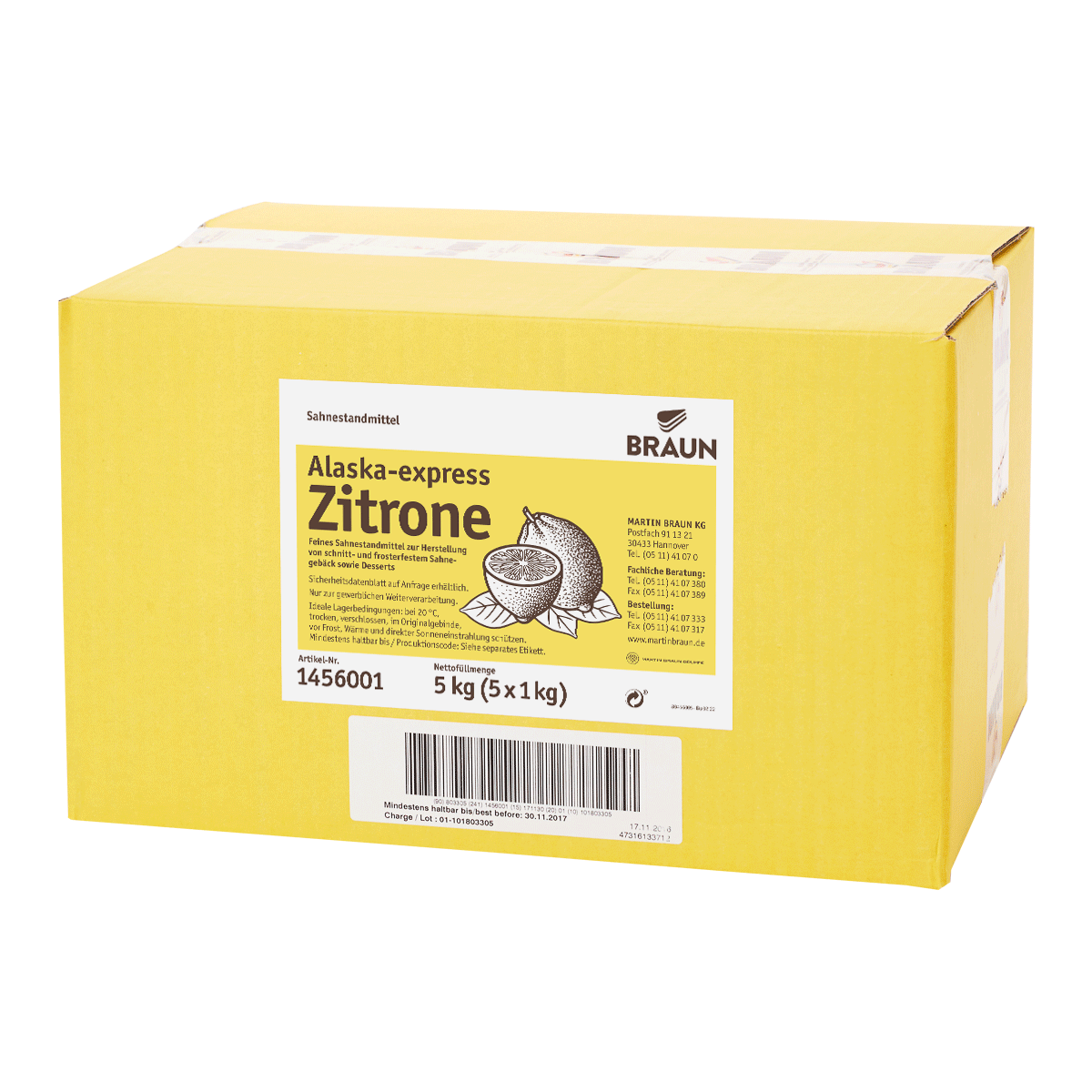 Alaska-express Zitrone