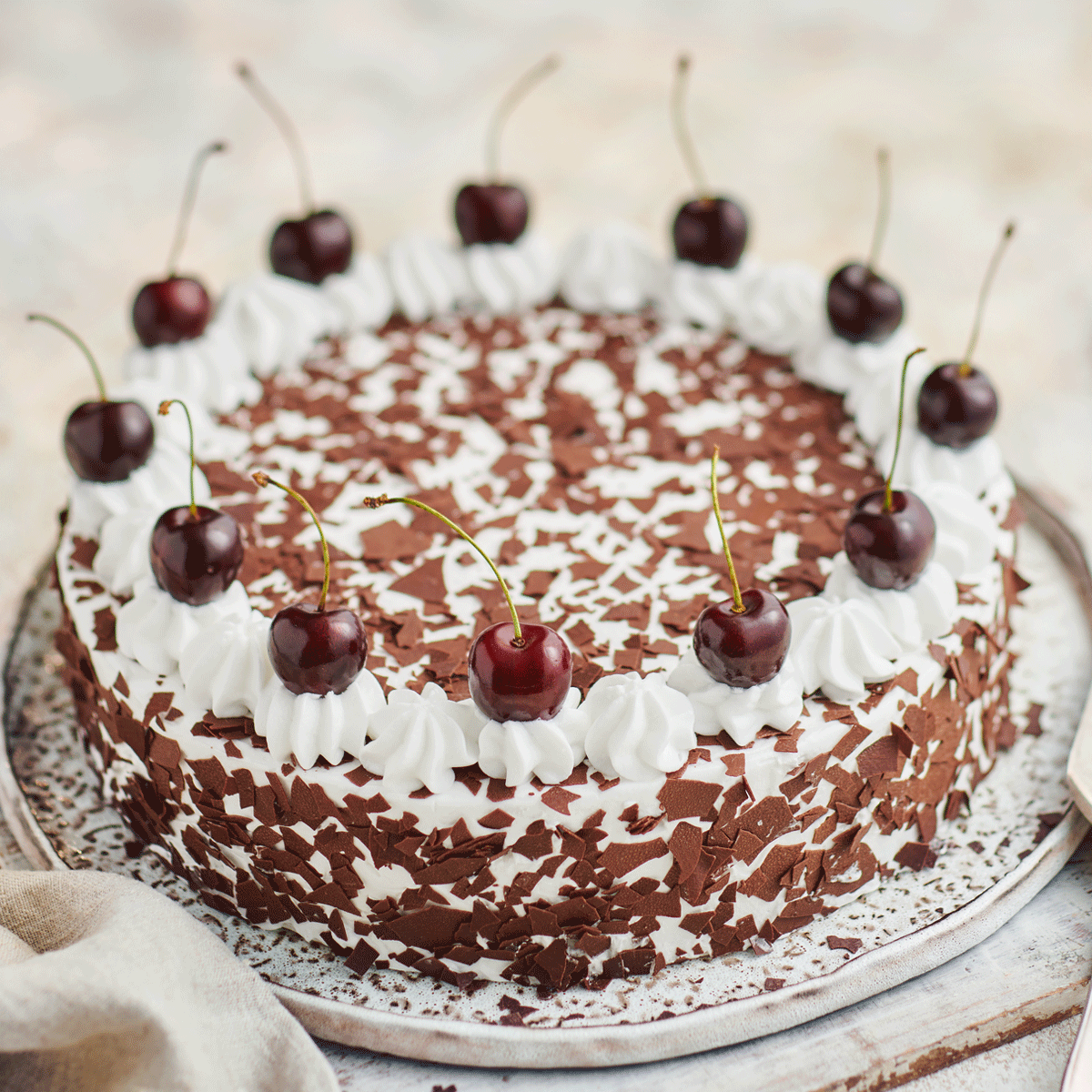 Dessertpaste Schwarzwälder Kirschwasser