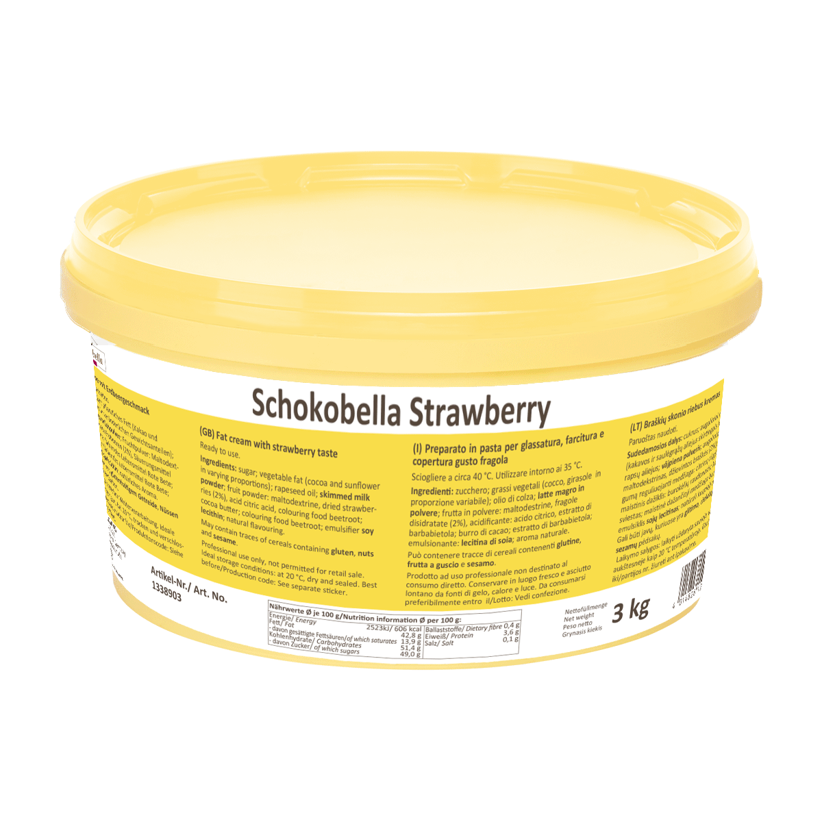 Schokobella Erdbeere  RSPO SG RA MB cocoa