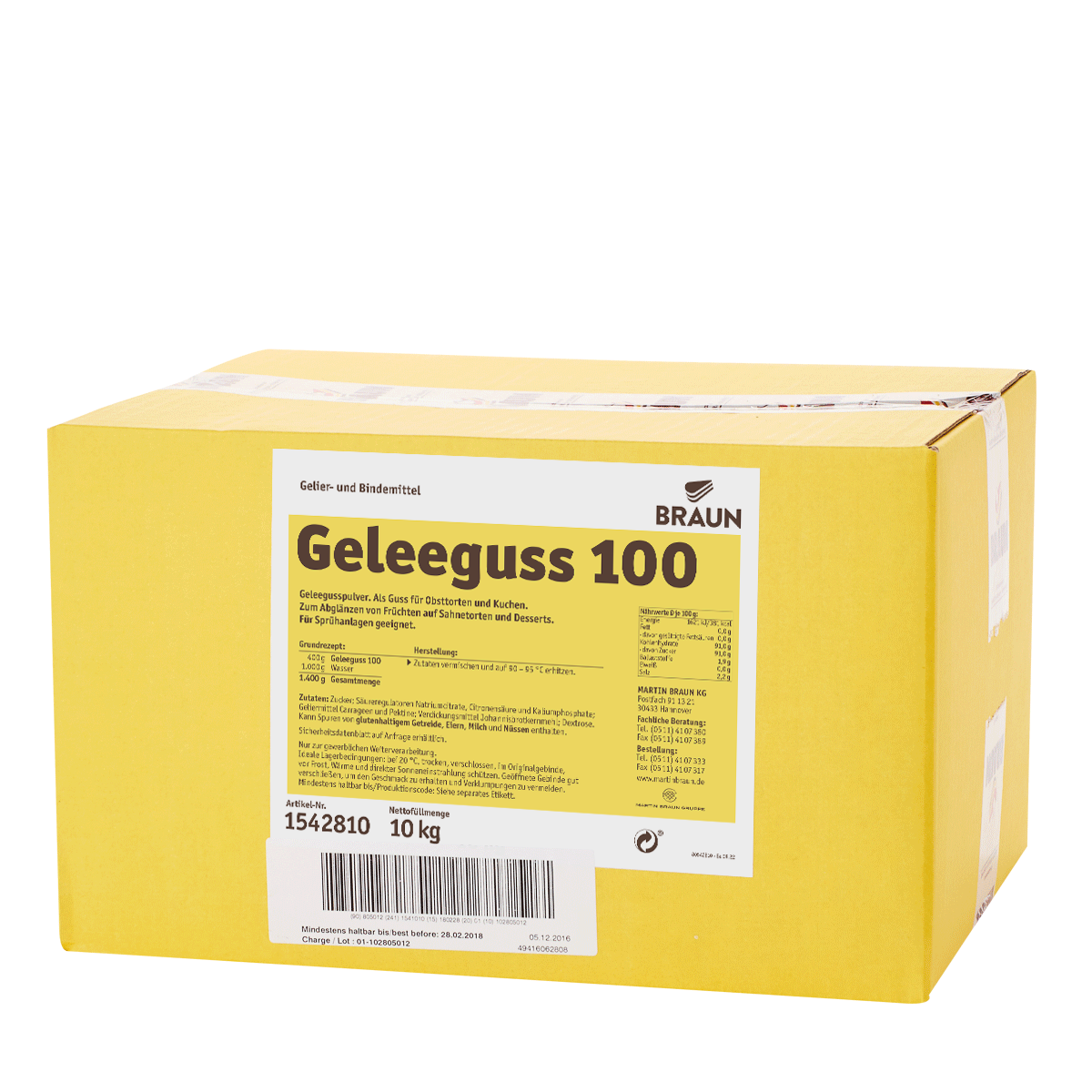 Geleeguss 100