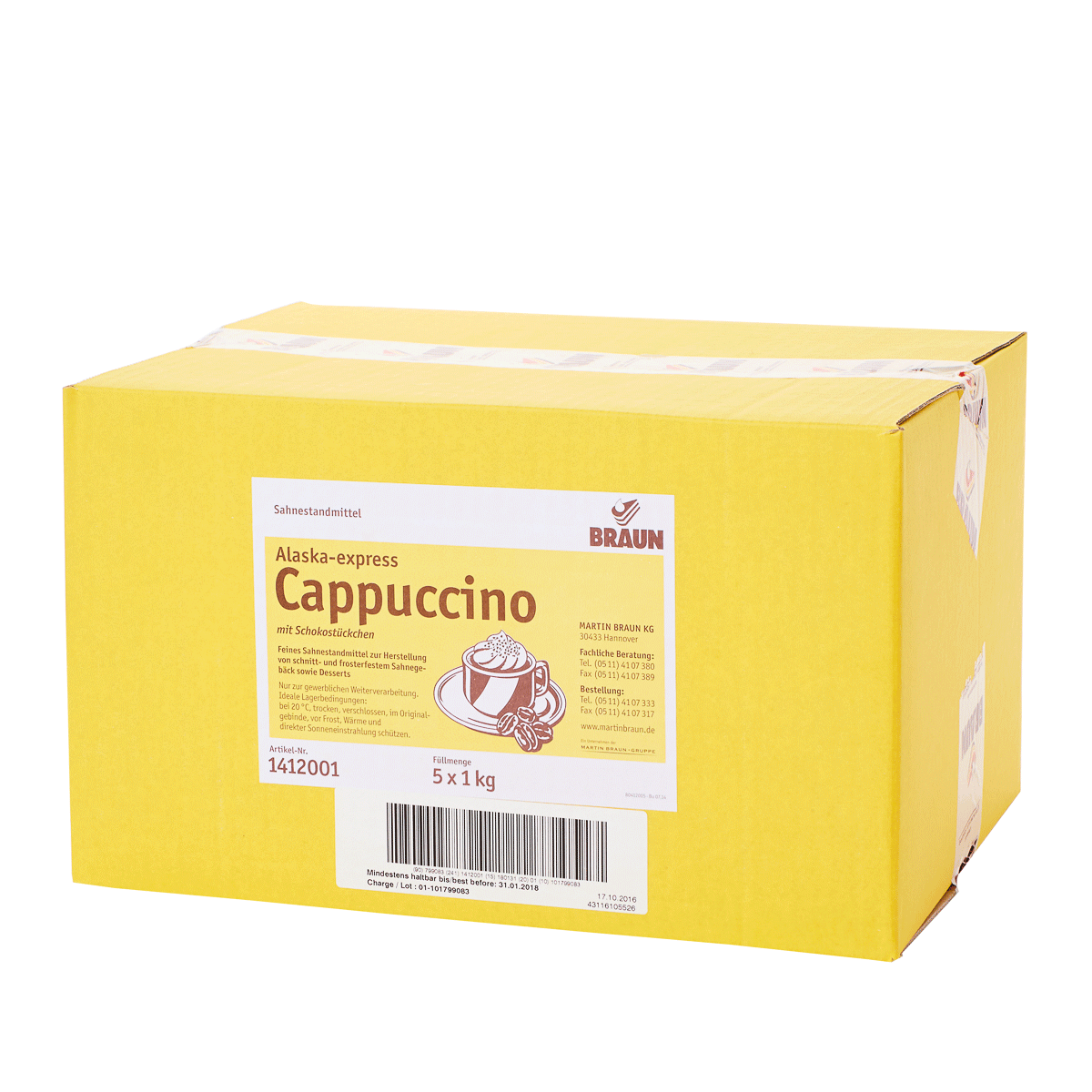 Alaska-express Cappuccino