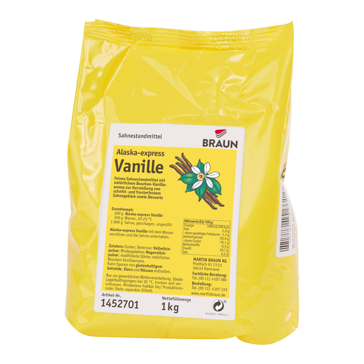 Alaska-express Vanille