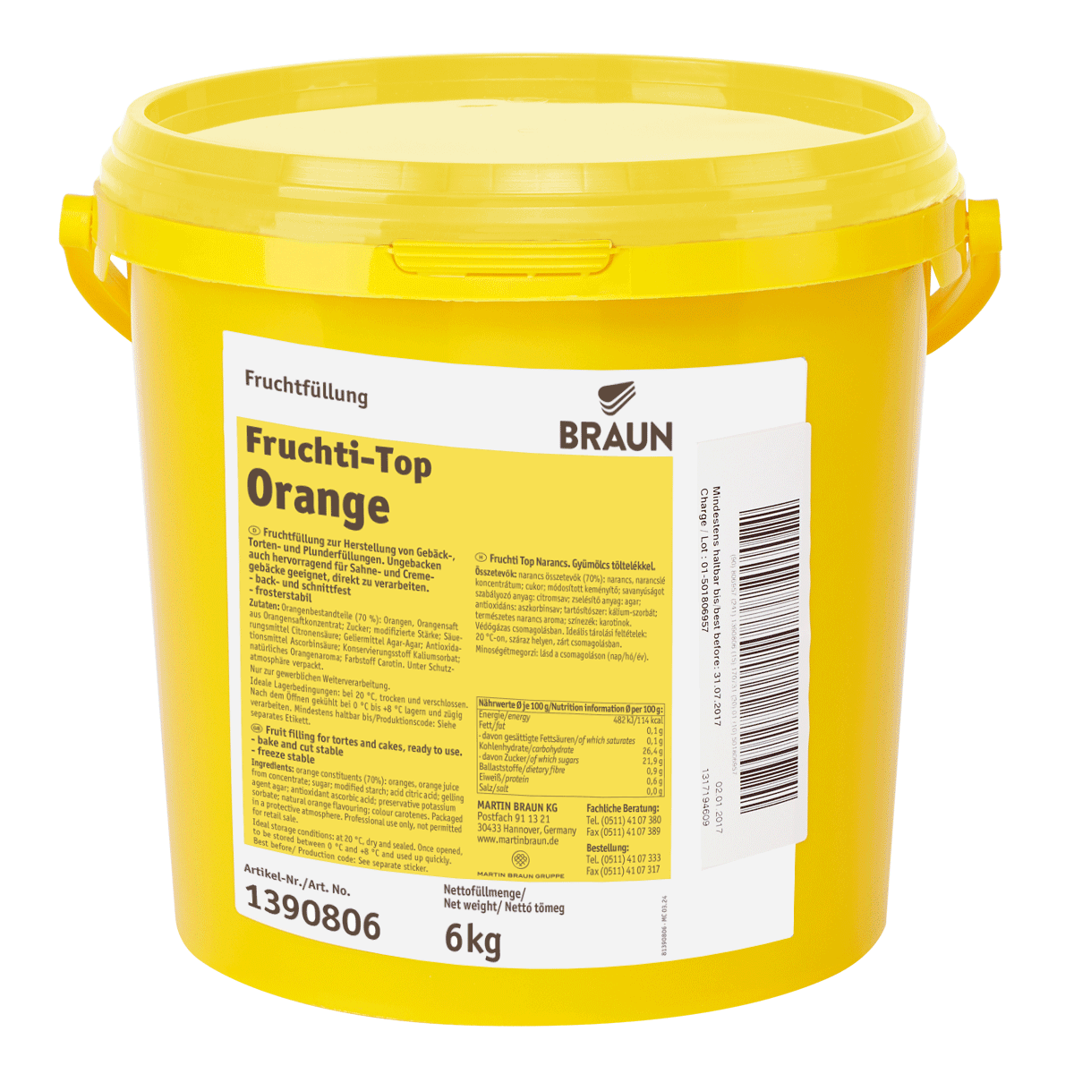 Fruchti-Top Orange
