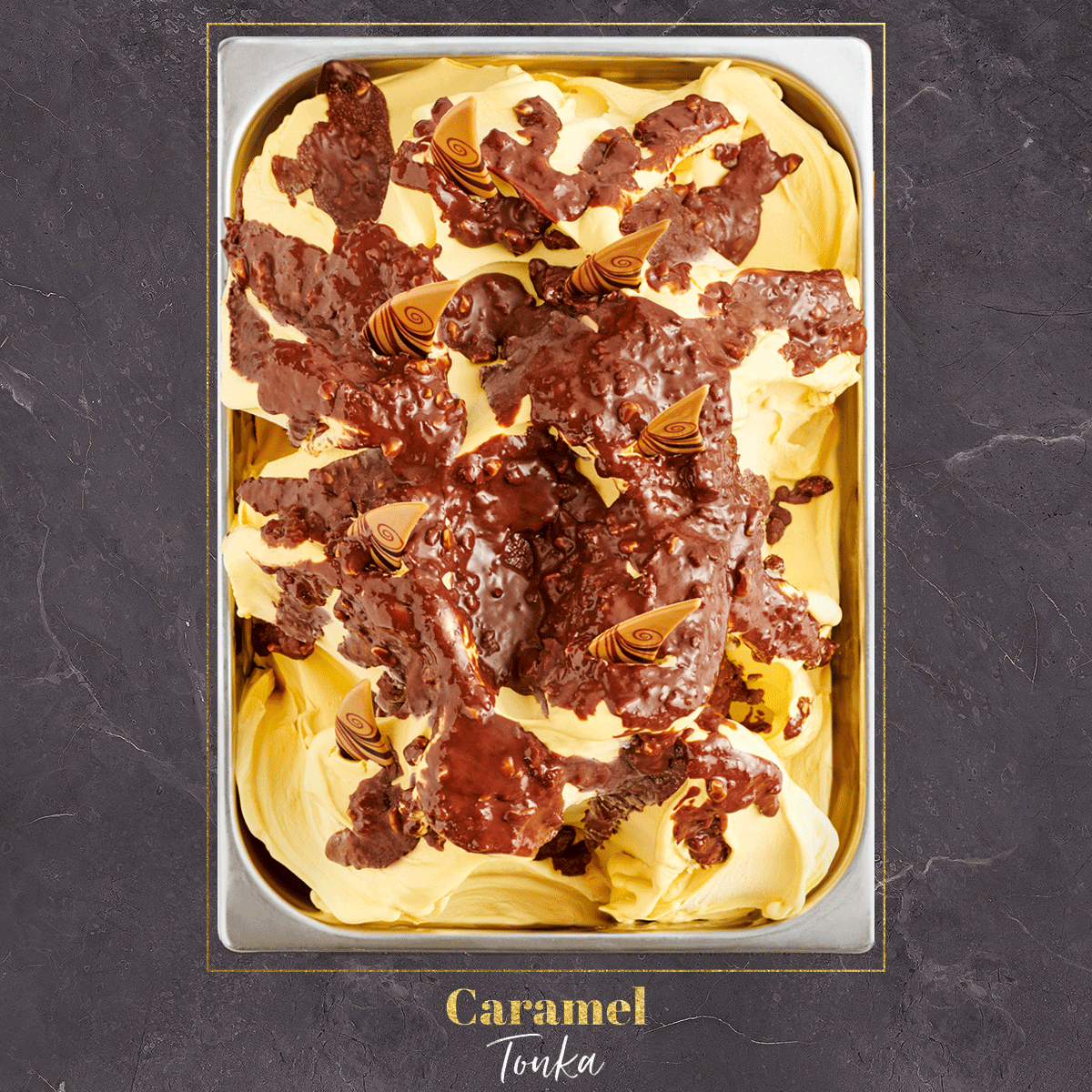Eispaste Caramel Tonka 3,0