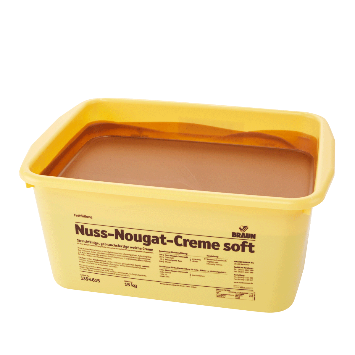 Nuss-Nougat-Creme soft