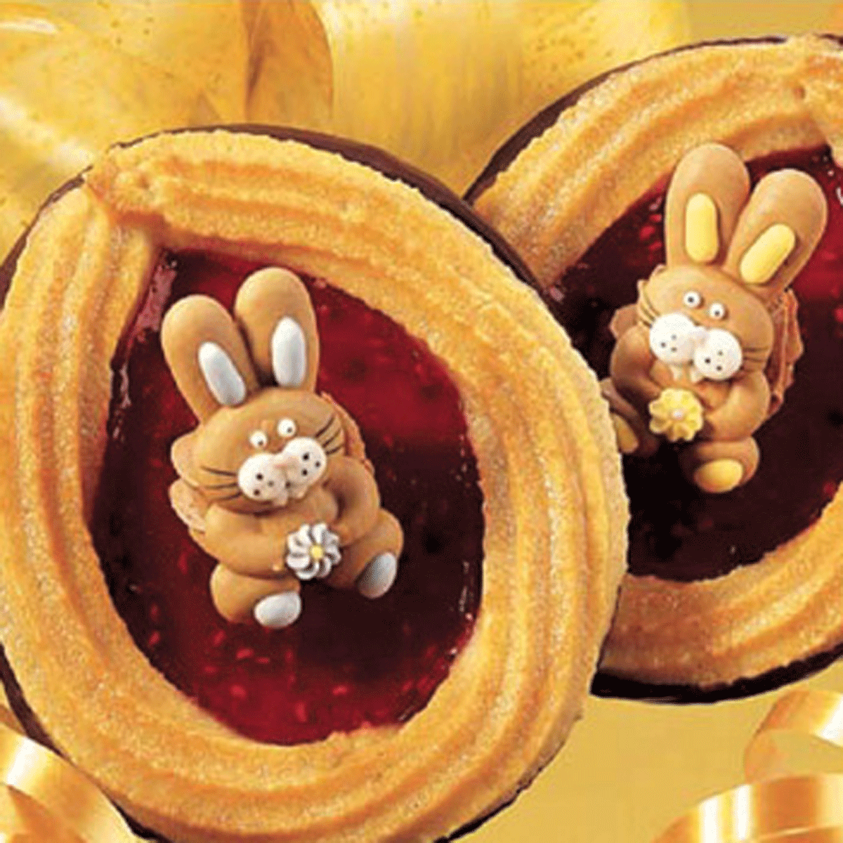 Zucker-Osterhasen (4 Motive)