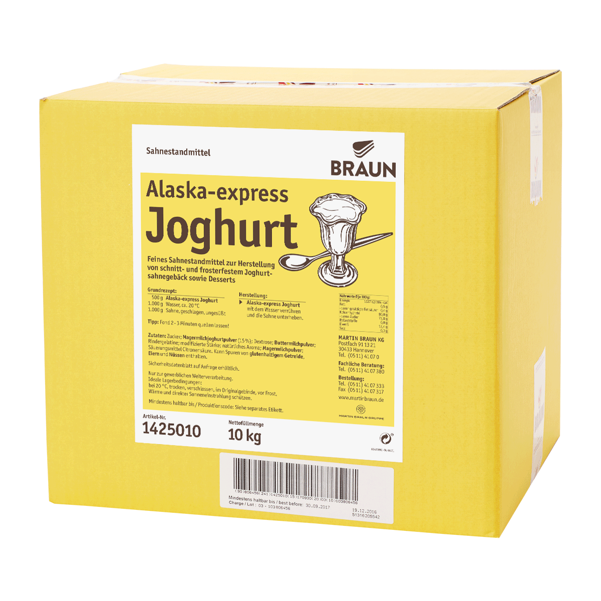 Alaska-express Joghurt