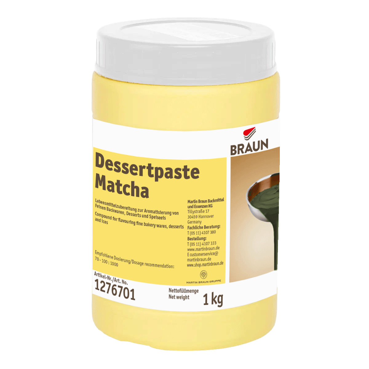 Dessertpaste Matcha