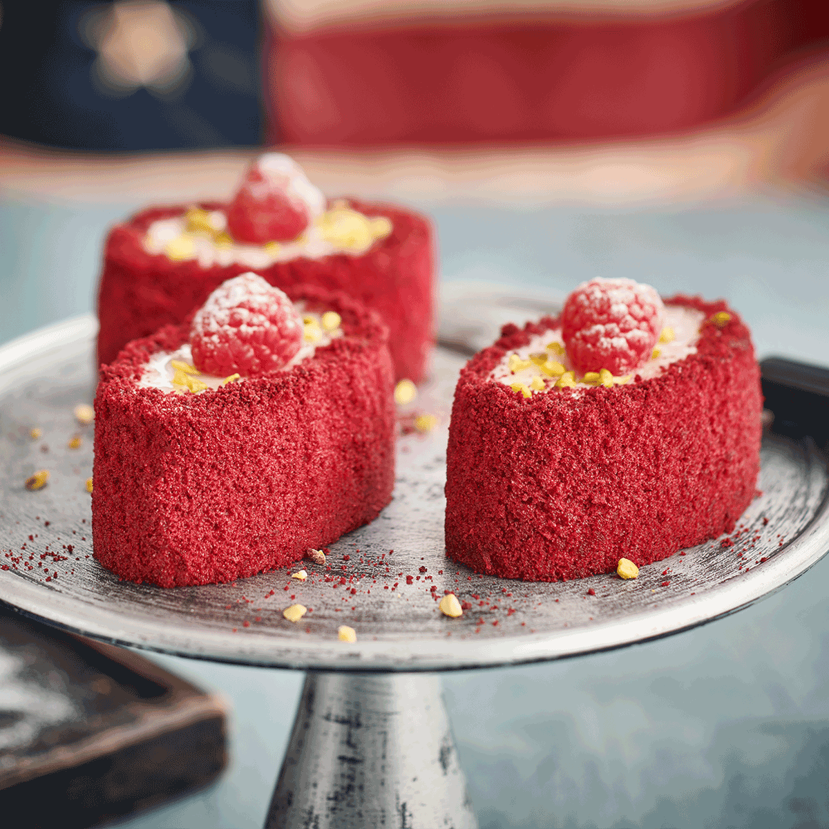 Velvet Cake rot/red