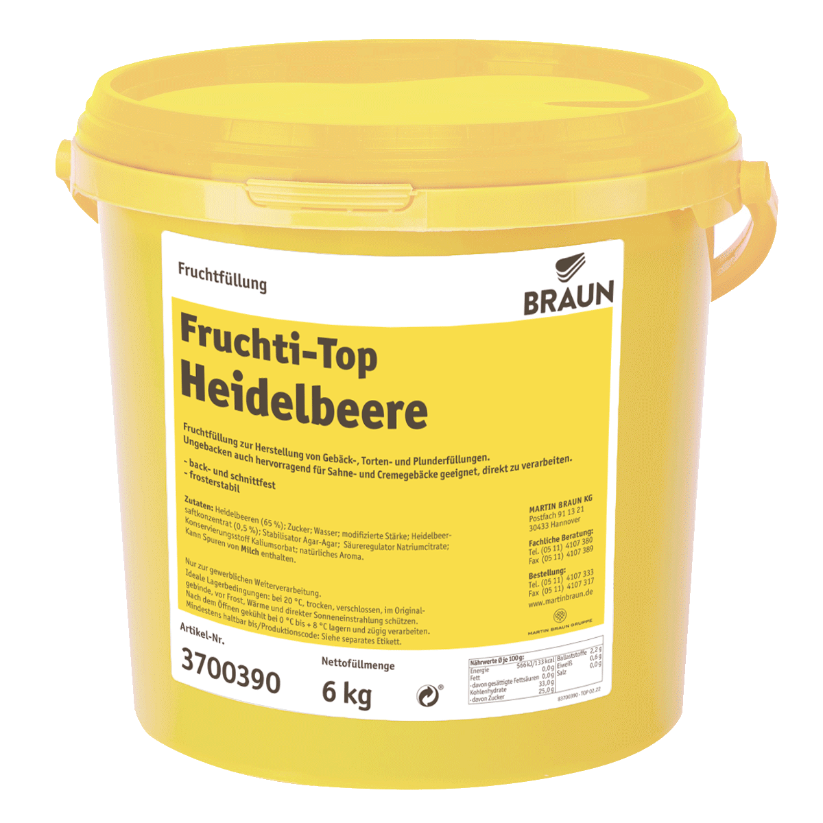 Fruchti-Top Heidelbeere