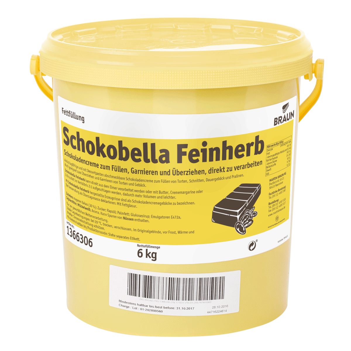 Schokobella Feinherb RSPO SG RA MB cocoa