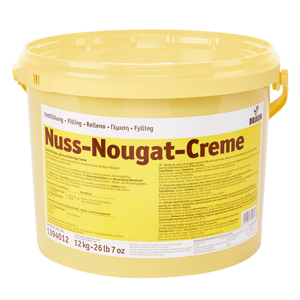 Nuss-Nougat-Creme