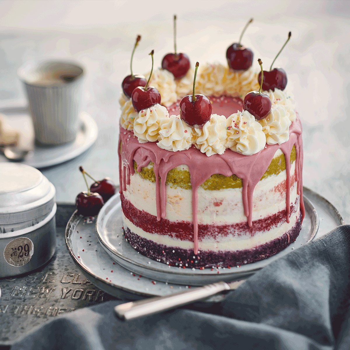 Velvet Cake Blau