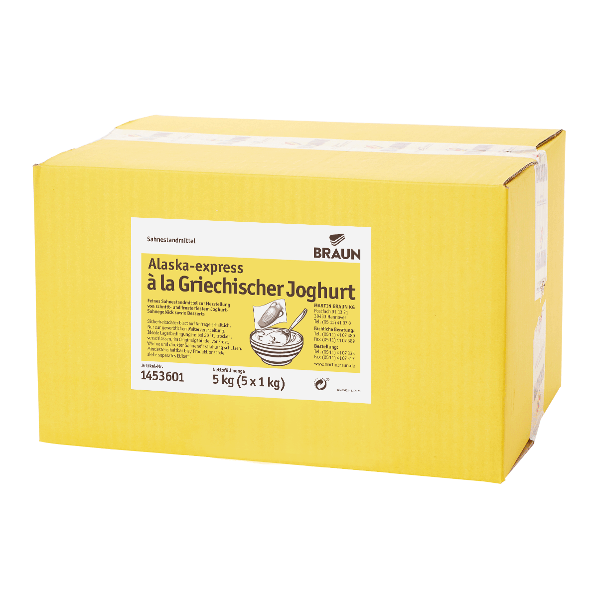 Alaska-express à la Griechischer Joghurt