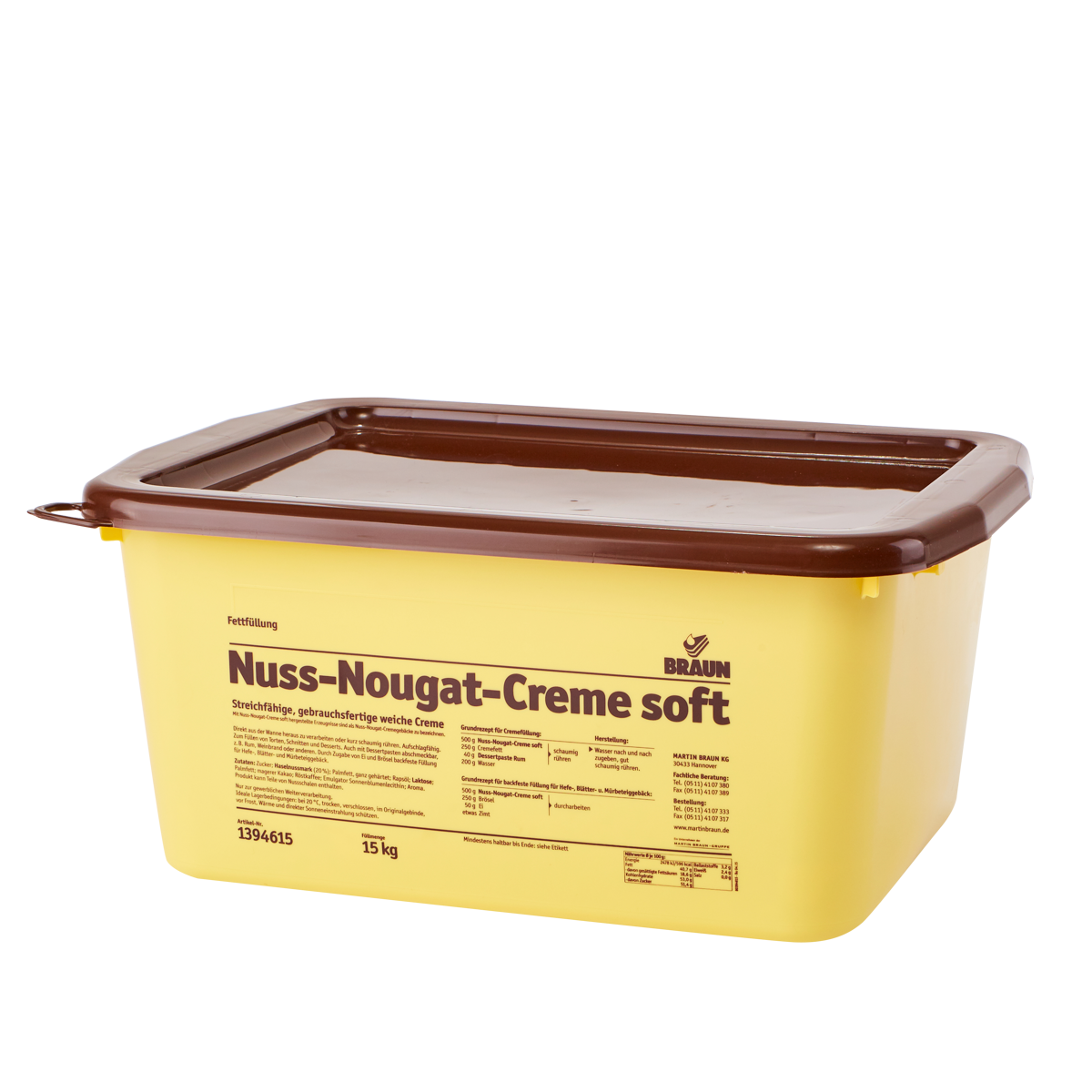 Nuss-Nougat-Creme soft