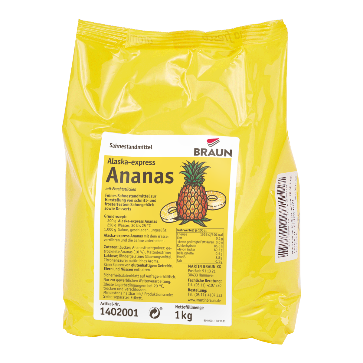 Alaska-express Ananas