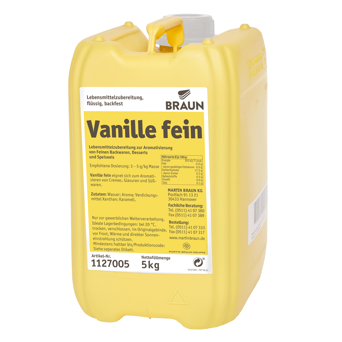 Vanille fein