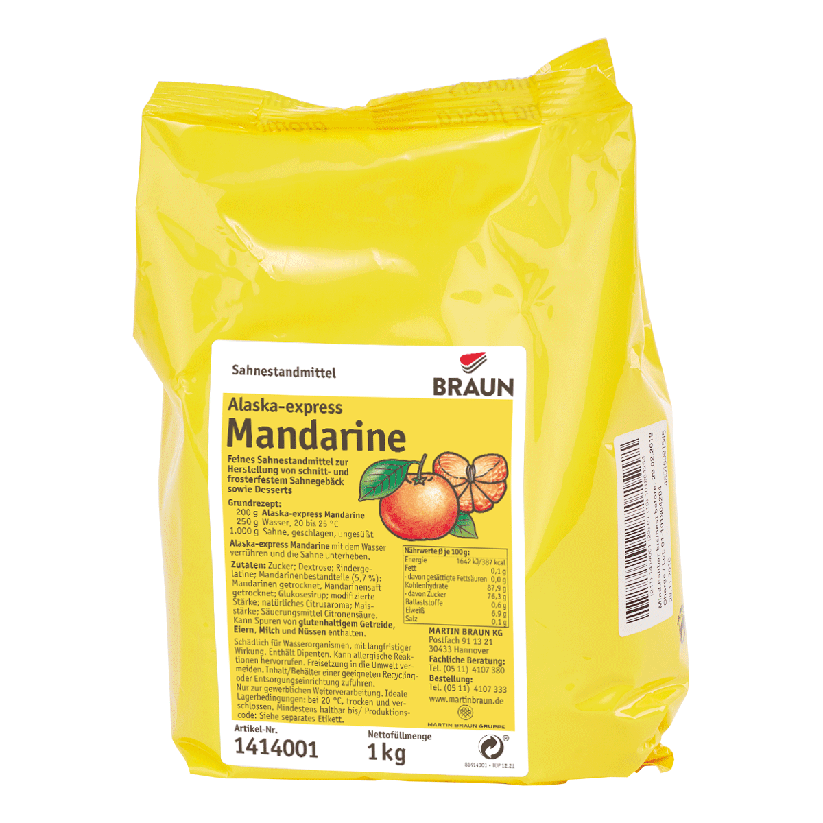 Alaska-express Mandarine