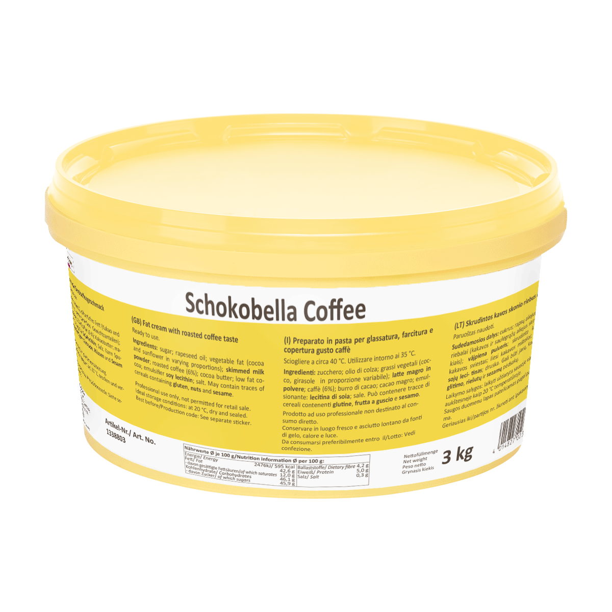 Schokobella Coffee RSPO SG RA MB cocoa