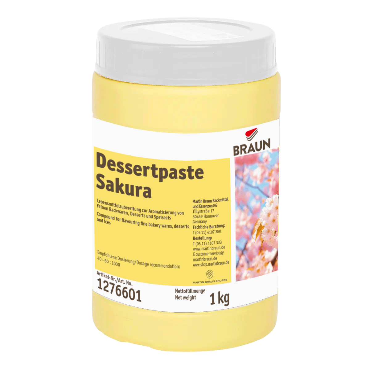 Dessertpaste Sakura