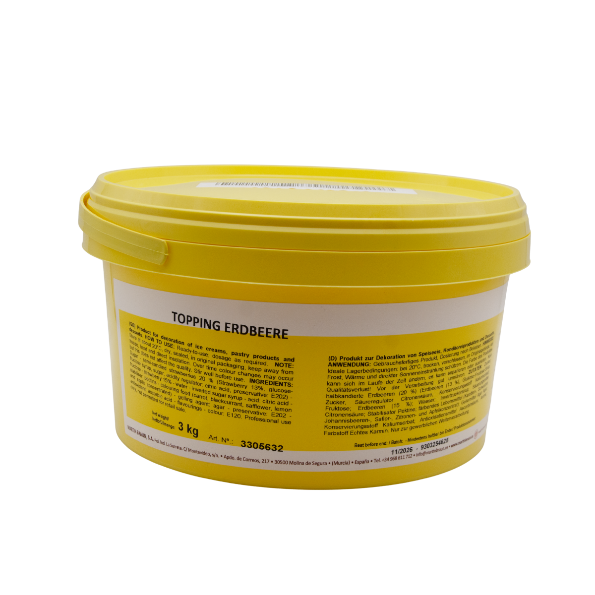 Topping Erdbeere