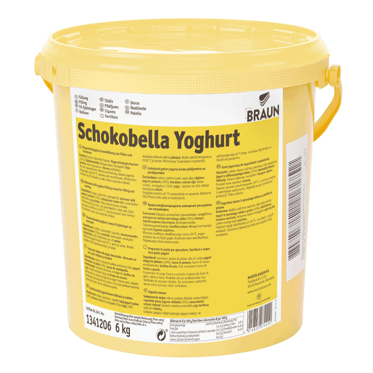 Schokobella Joghurt RSPO SG RA MB cocoa