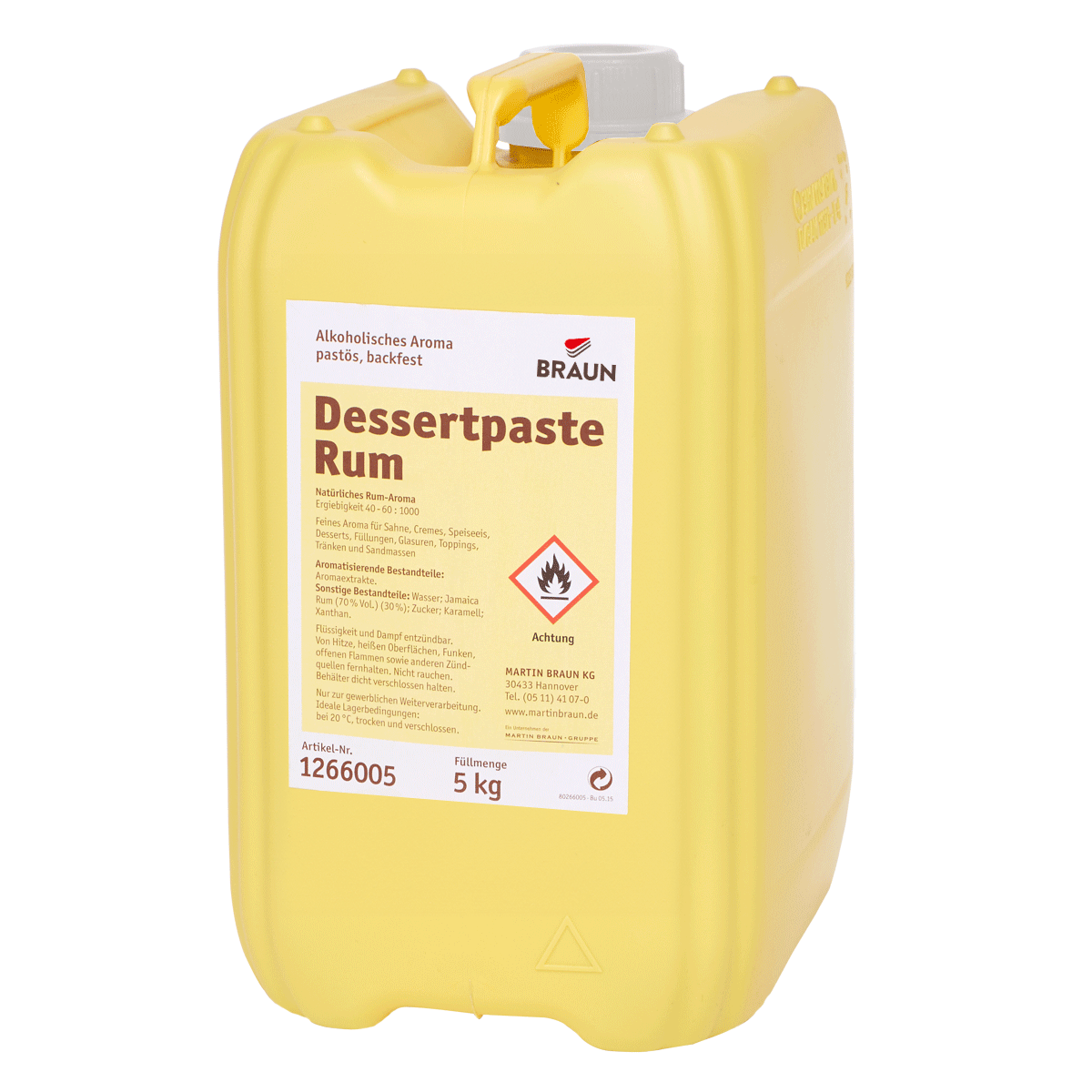 Dessertpaste Rum