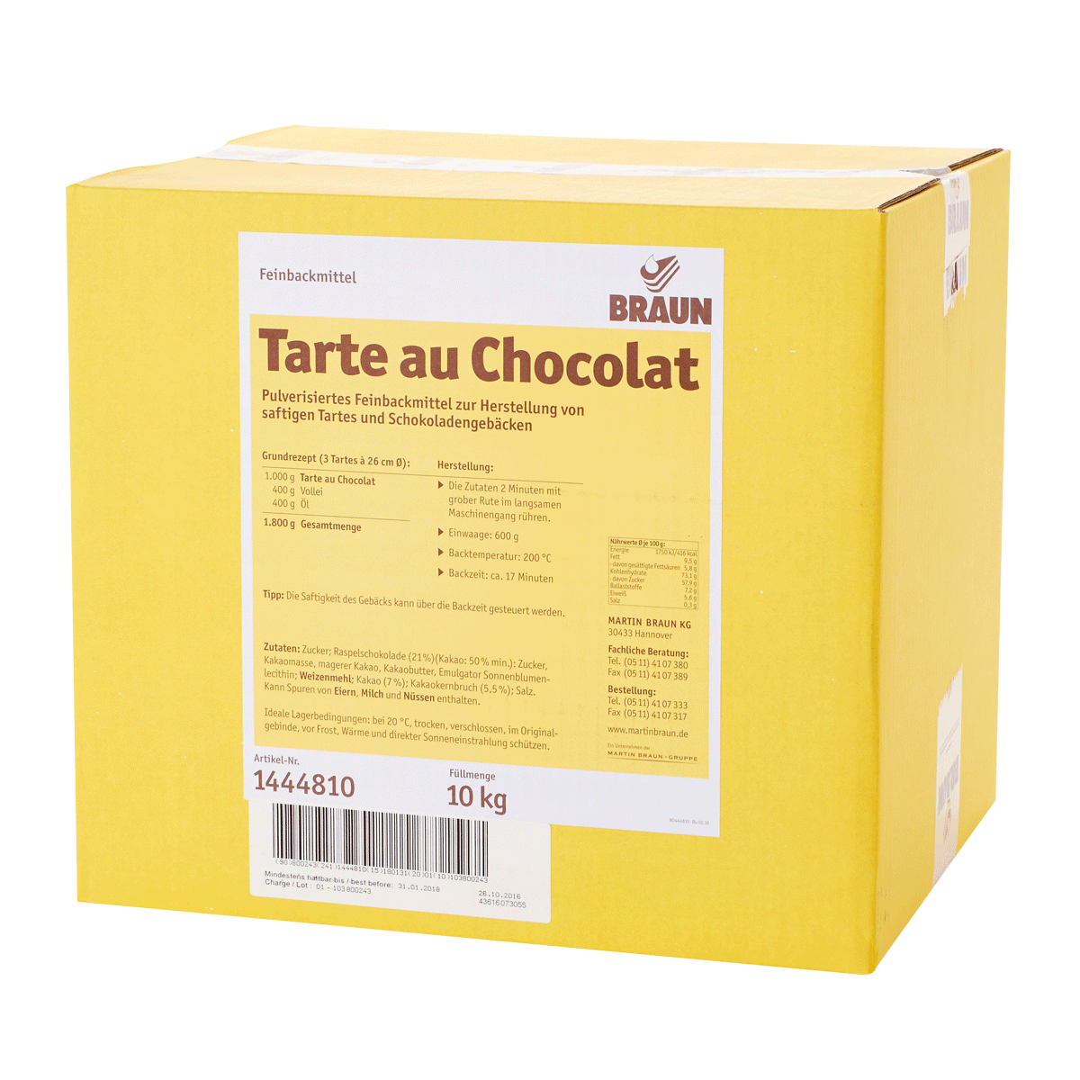 Tarte au Chocolat