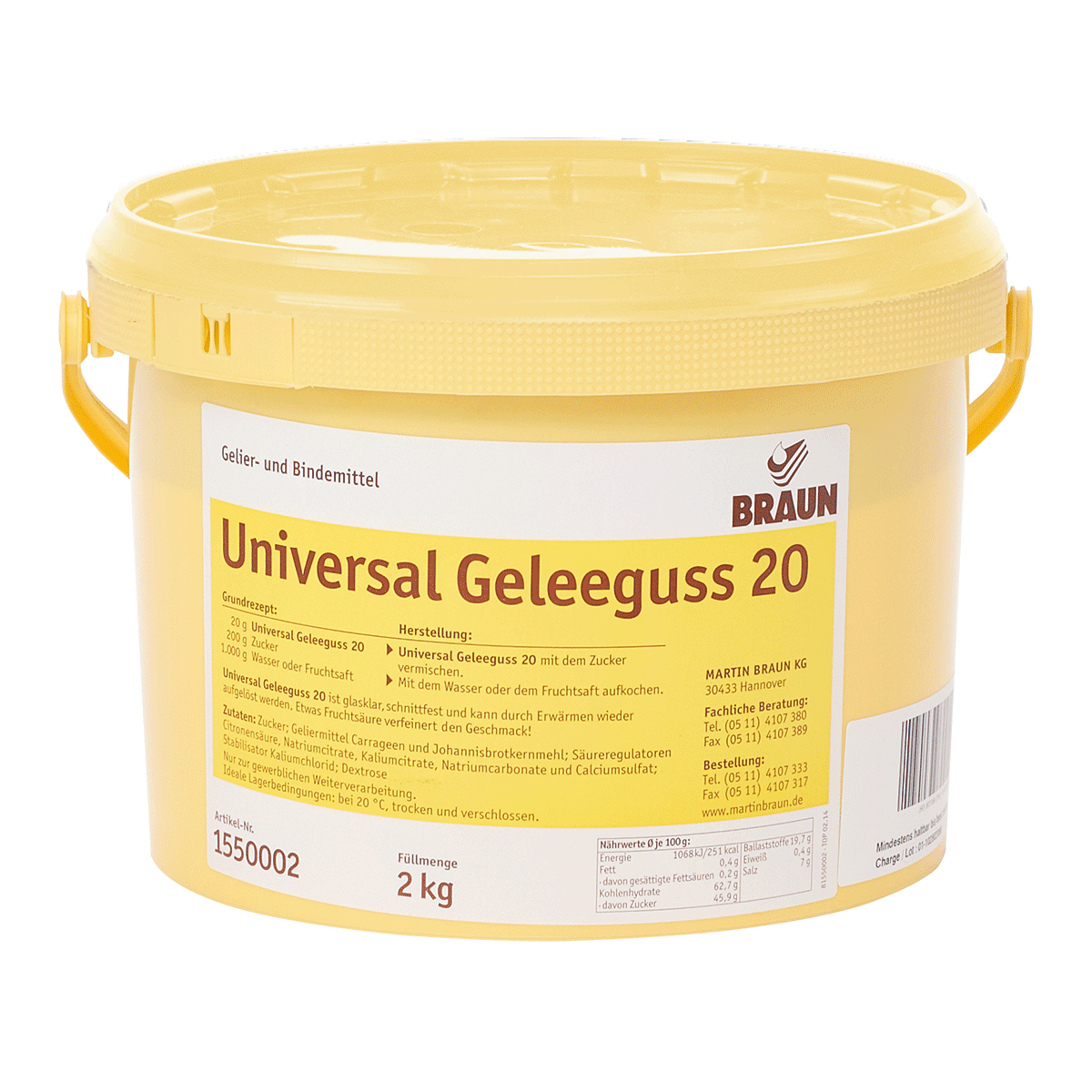 Universal-Geleeguss 20