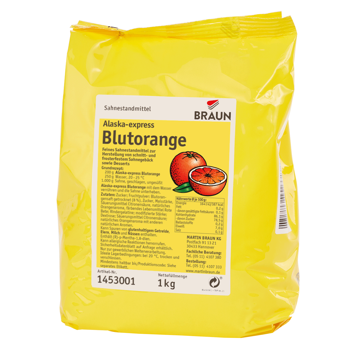 Alaska-express Blutorange