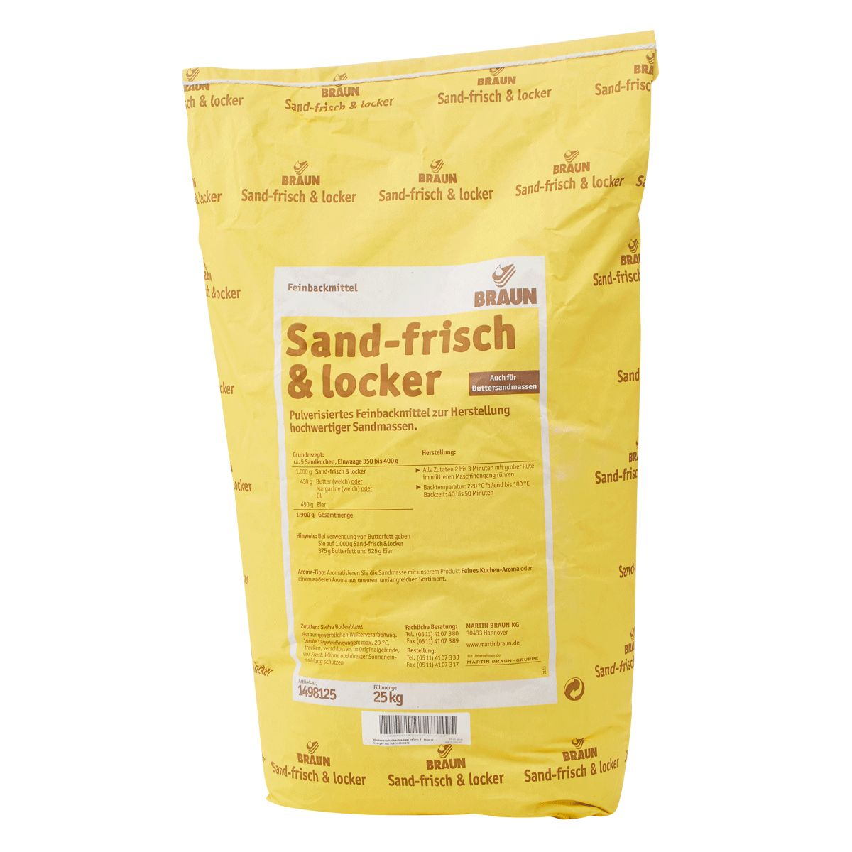 Sand-frisch & locker