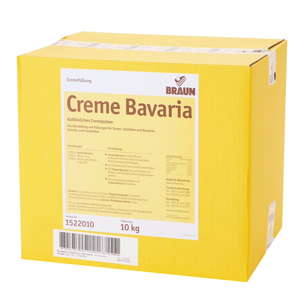 Creme Bavaria