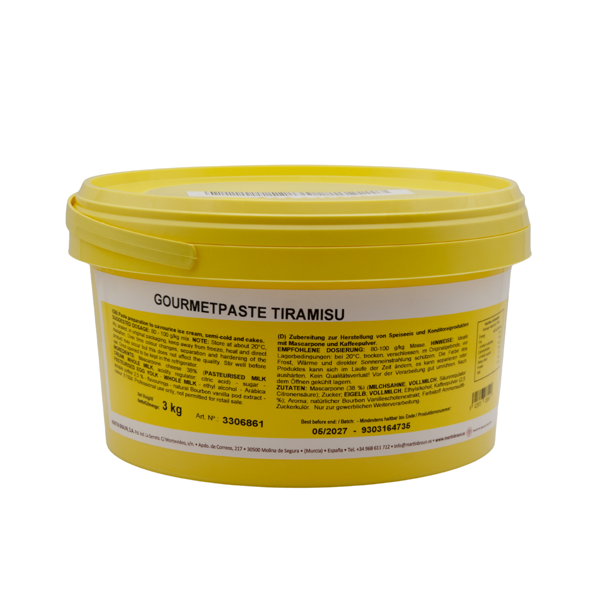 Gourmetpaste Tiramisu