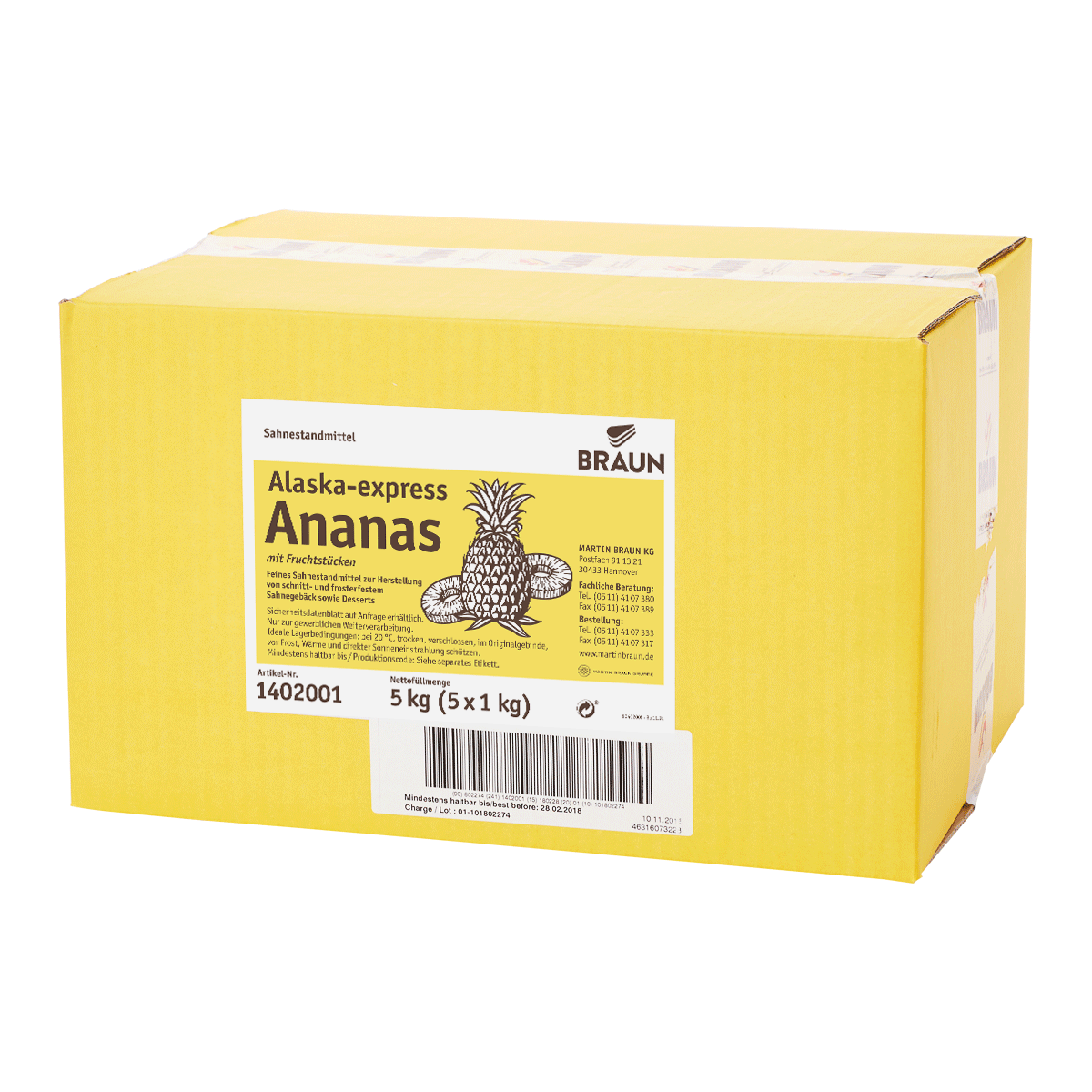 Alaska-express Ananas