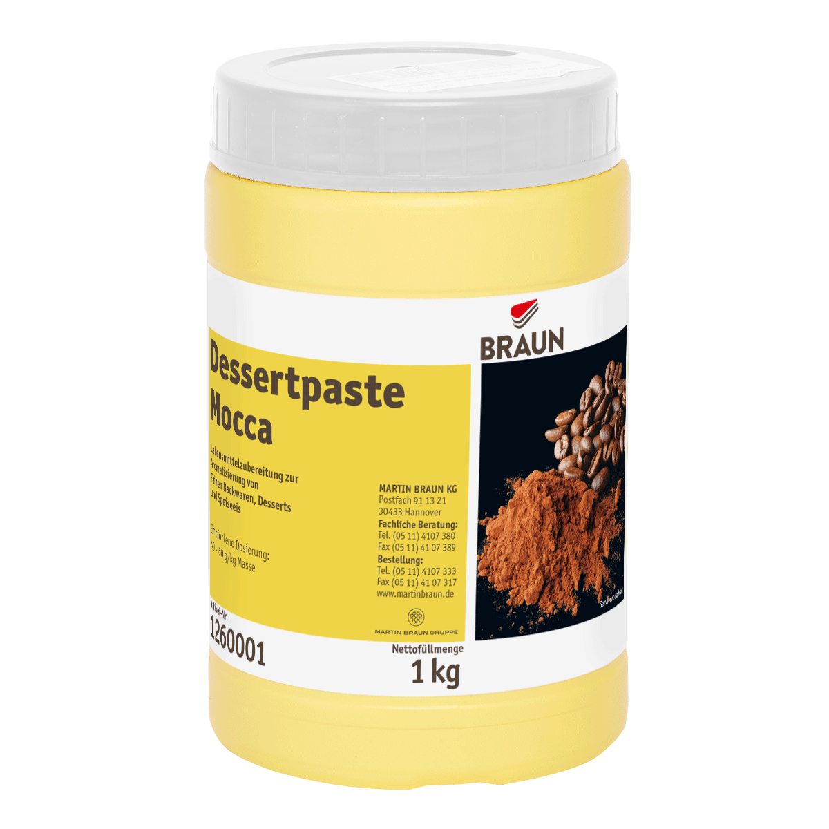 Dessertpaste Mocca