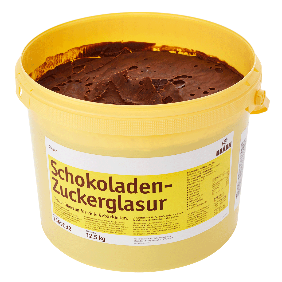 Schokoladen-Zuckerglasur