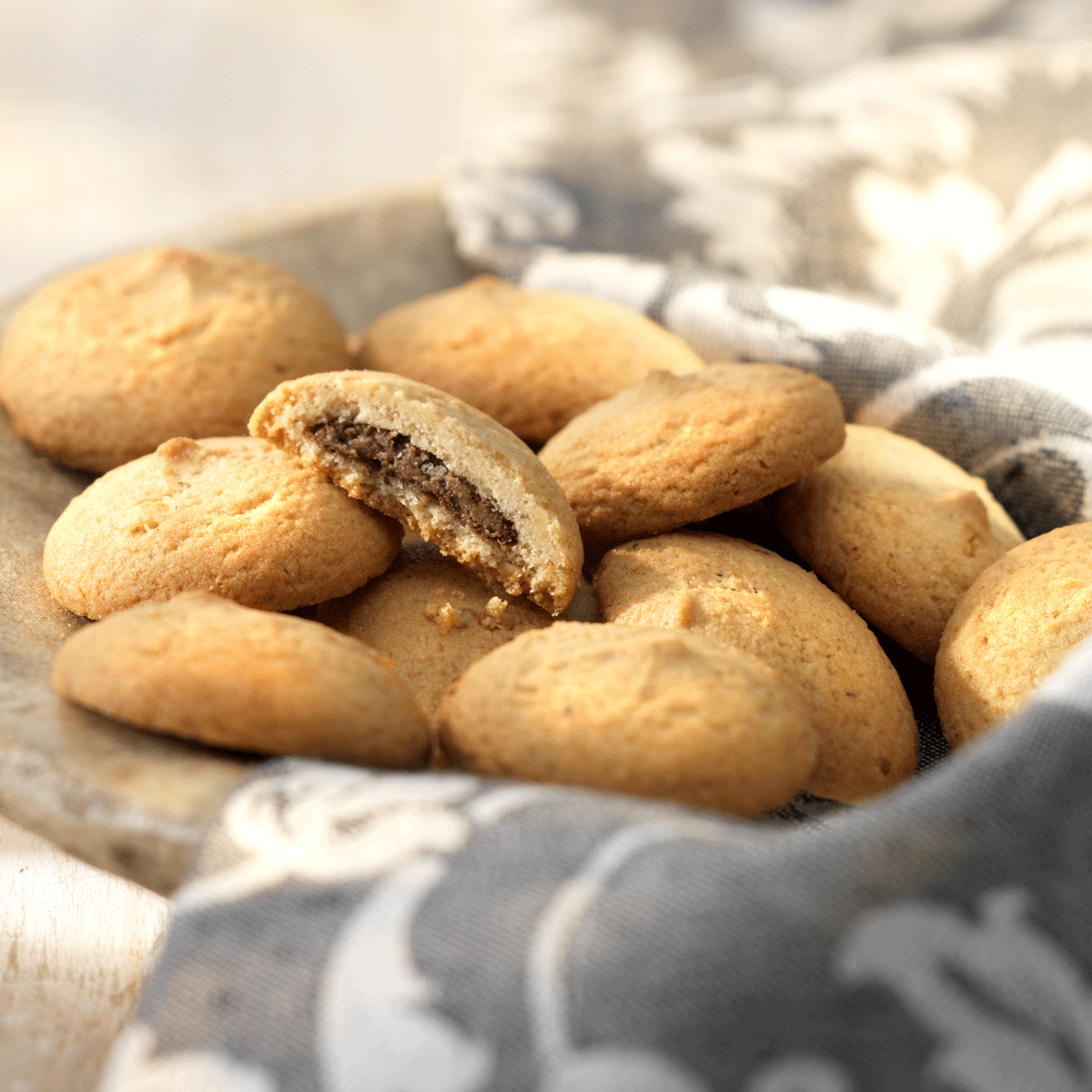 Nuss-Nougat-Creme-Kekse